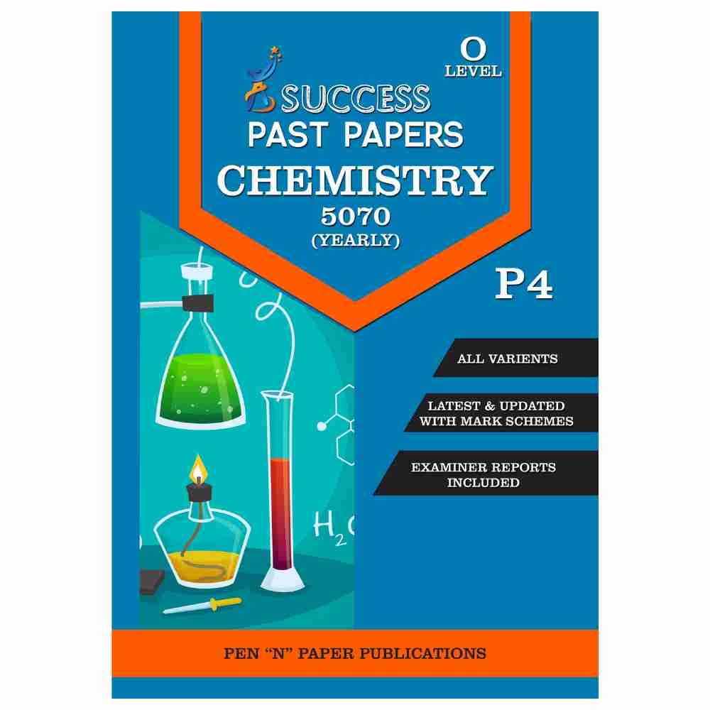 A Level Chemistry Paper 4 Yearly Unsolved Past Papers (O and A levels)