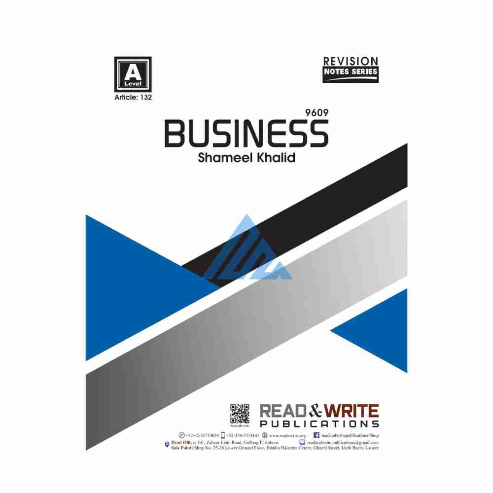 A Level Business Revision Notes - Read & Write