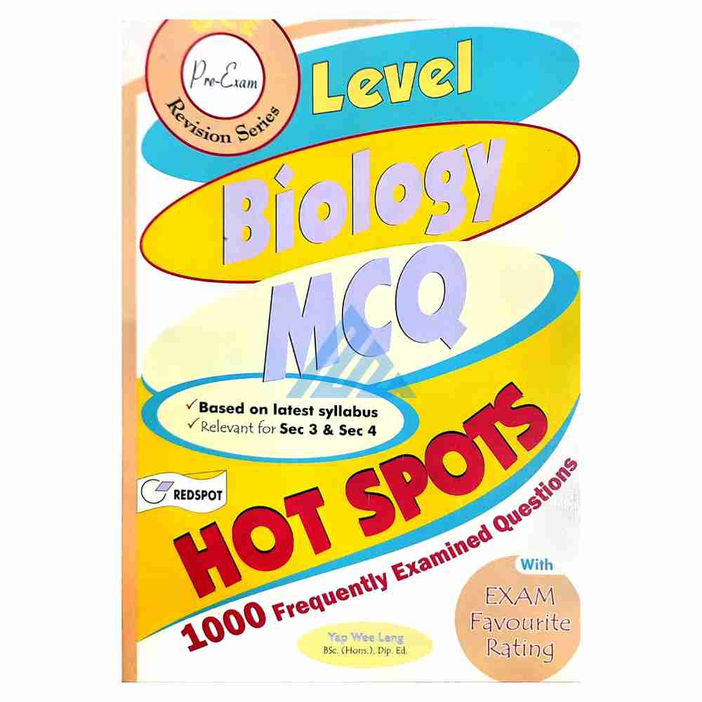 O Level Biology 1000 MCQs Hotspots – Redspot (O and A levels)