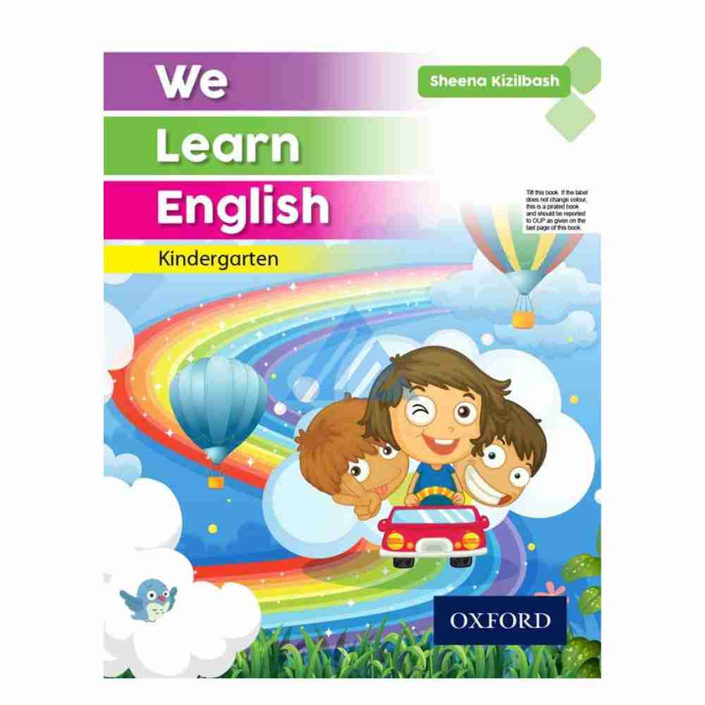 We Learn English Book Kindergarten