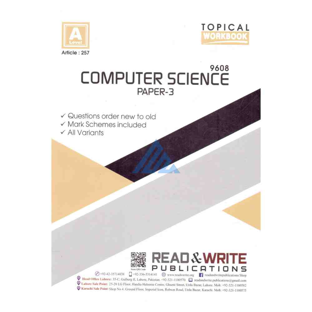 A Level Computer Science Paper 3 Topical Unsolved – Read & Write ...