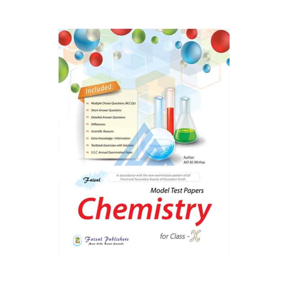 Model Test Papers Chemistry For Class 10 (Sindh board)
