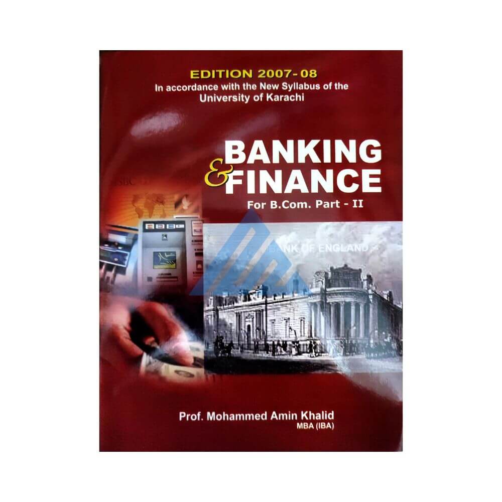Banking & Finance For B.Com Part 2