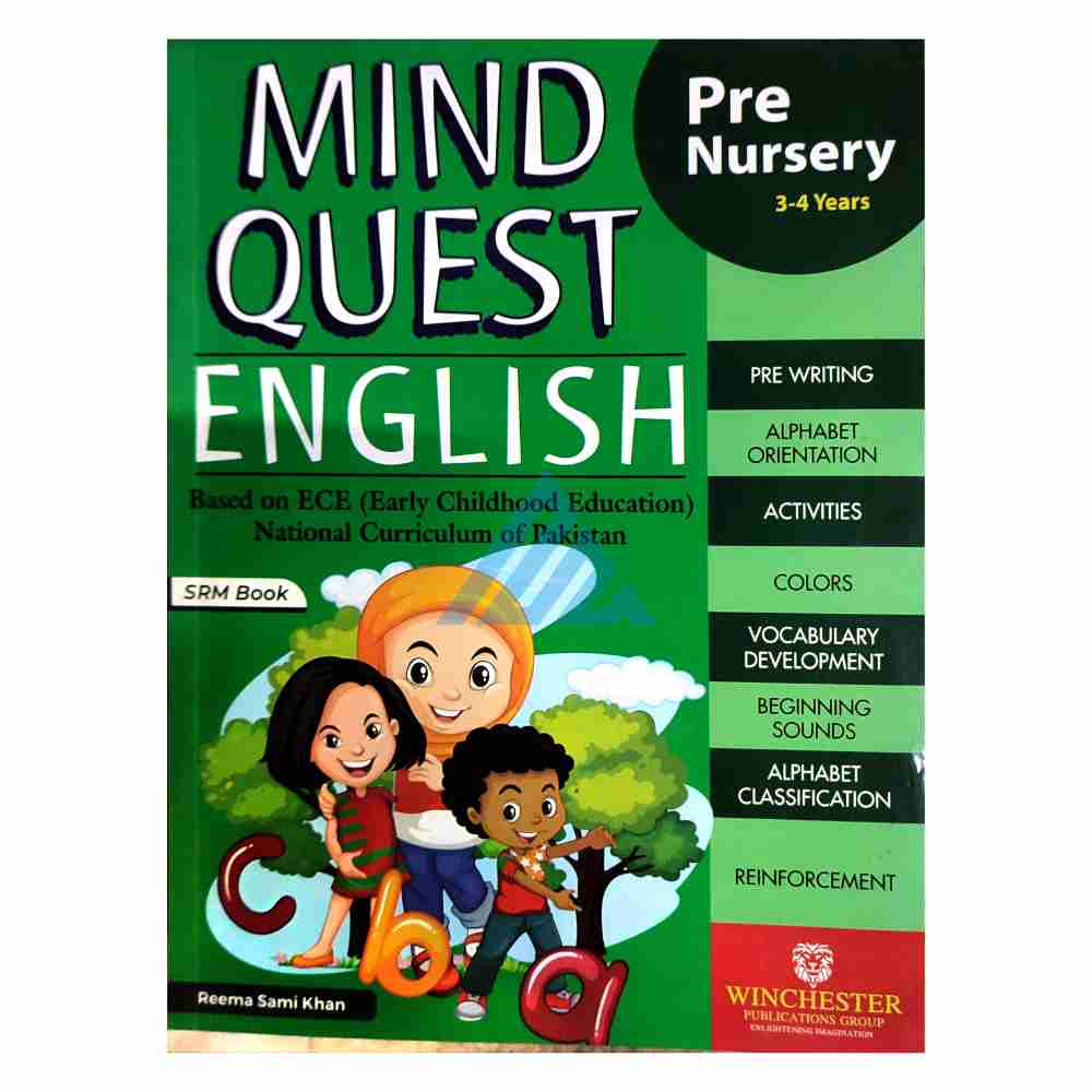 Mind Quest English Book Pre Nursery