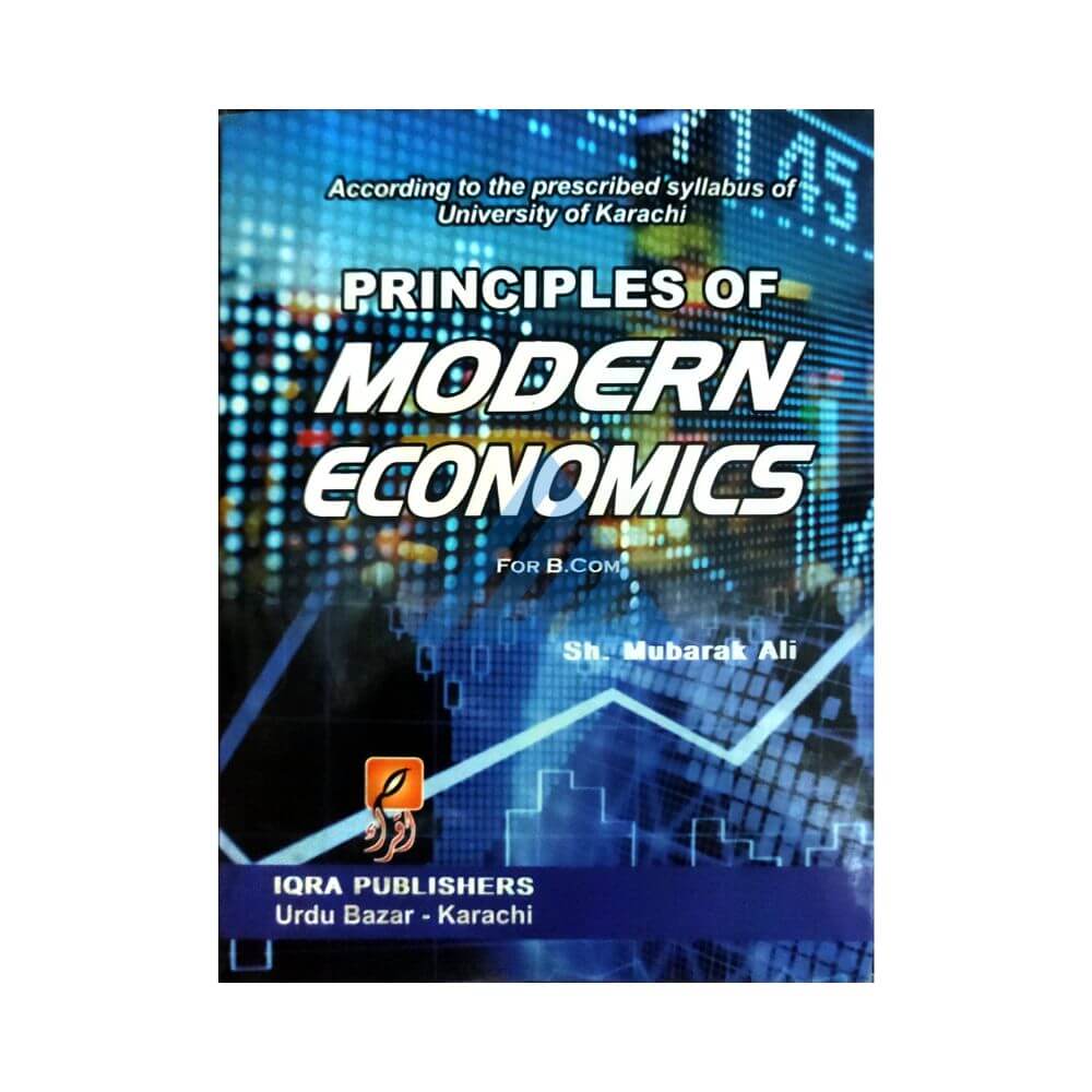 Principles Of Modern Economics For B.Com