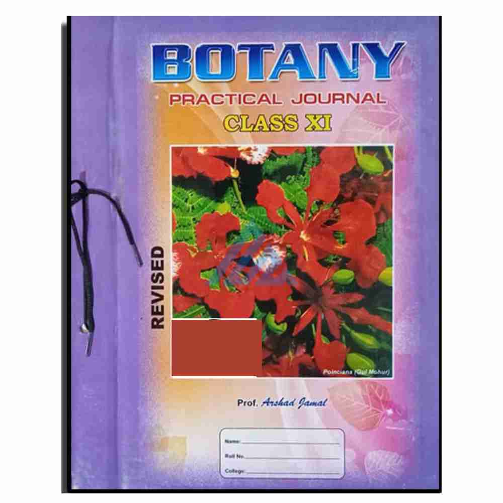 Botany Practical Journal For Class 11 – Arshad Jamal (Sindh board)