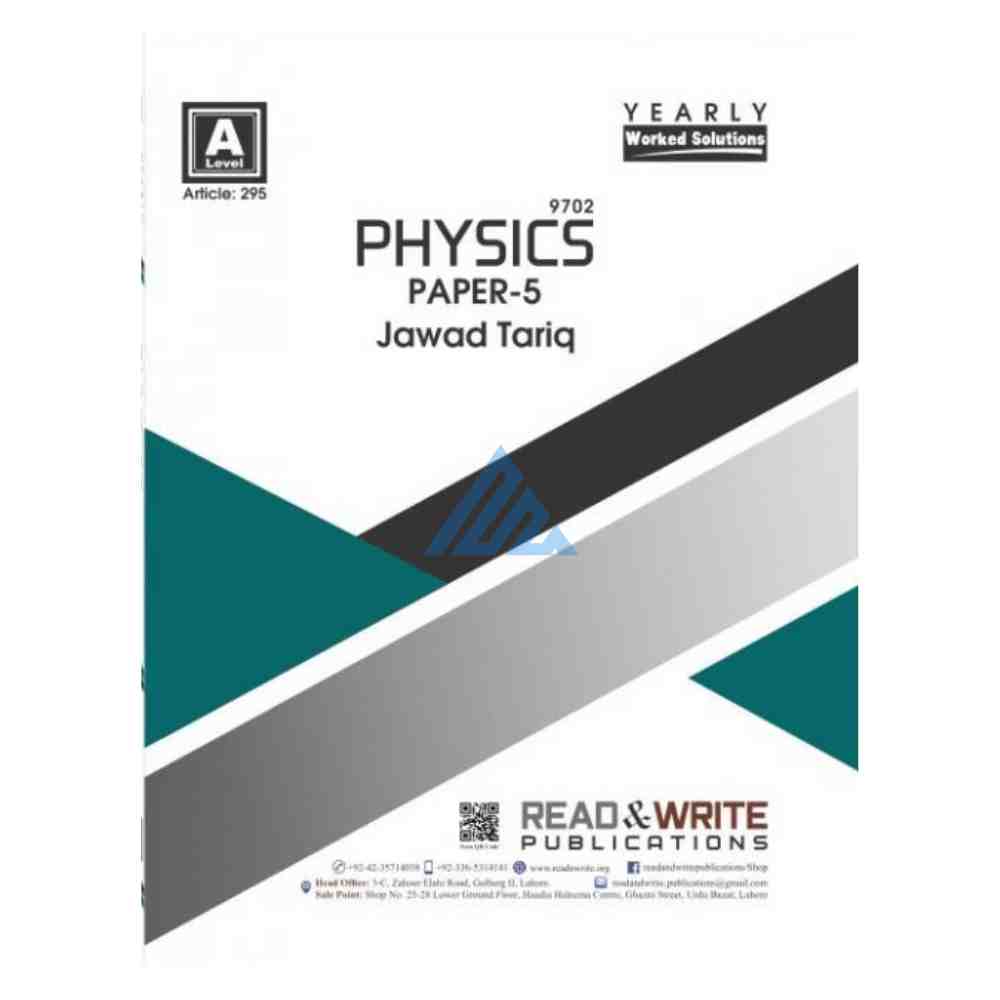 A Level Physics Paper 5 Yearly Solved – Read & Write