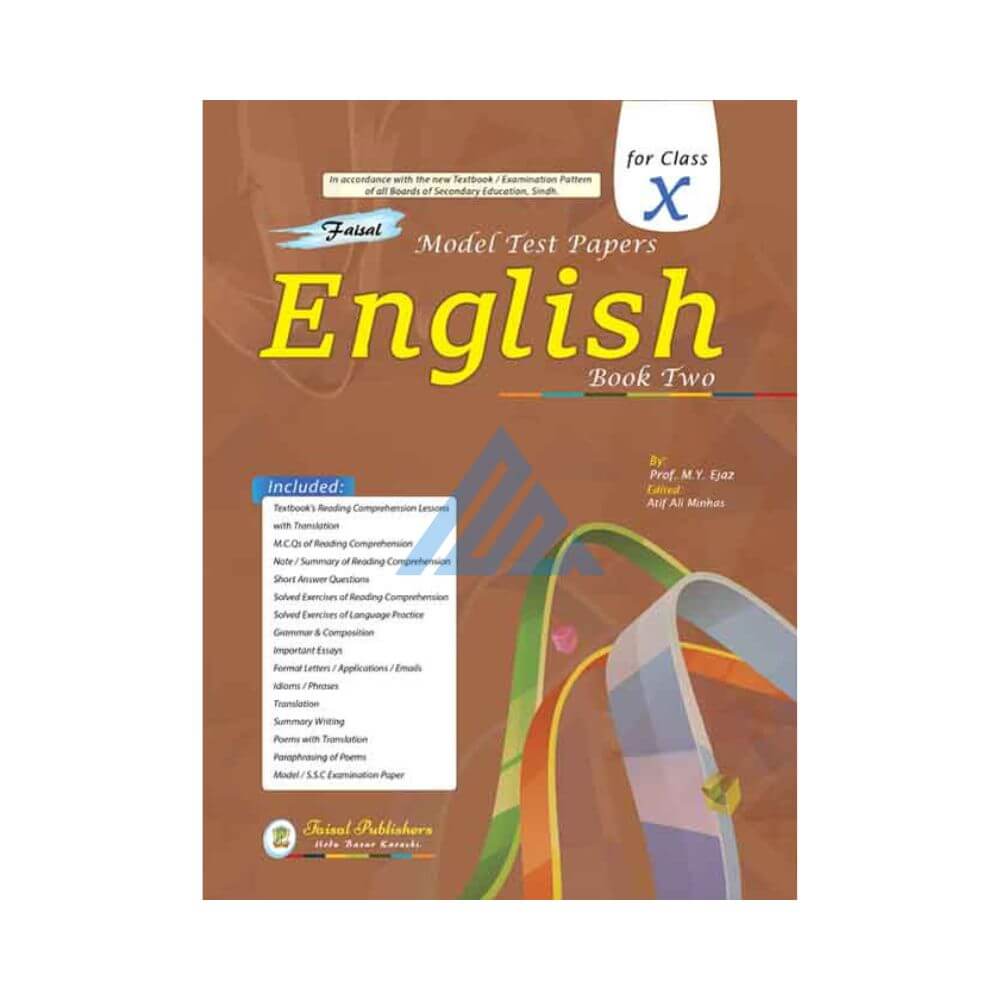 Model Test Papers English For Class 10