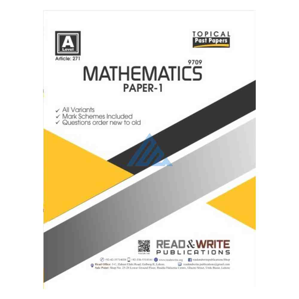 A Level Mathematics Paper 1 Topical - Read & write