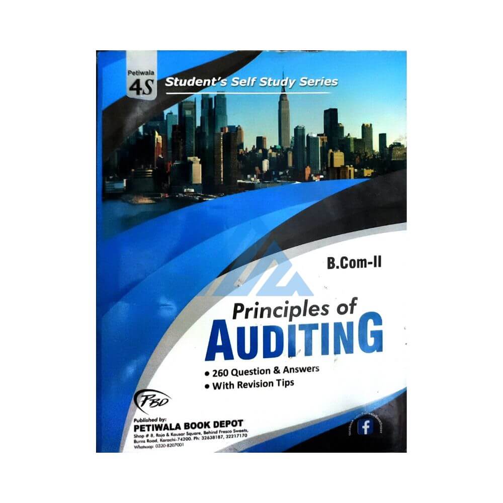 Principles Of Auditing For B.Com Part 2