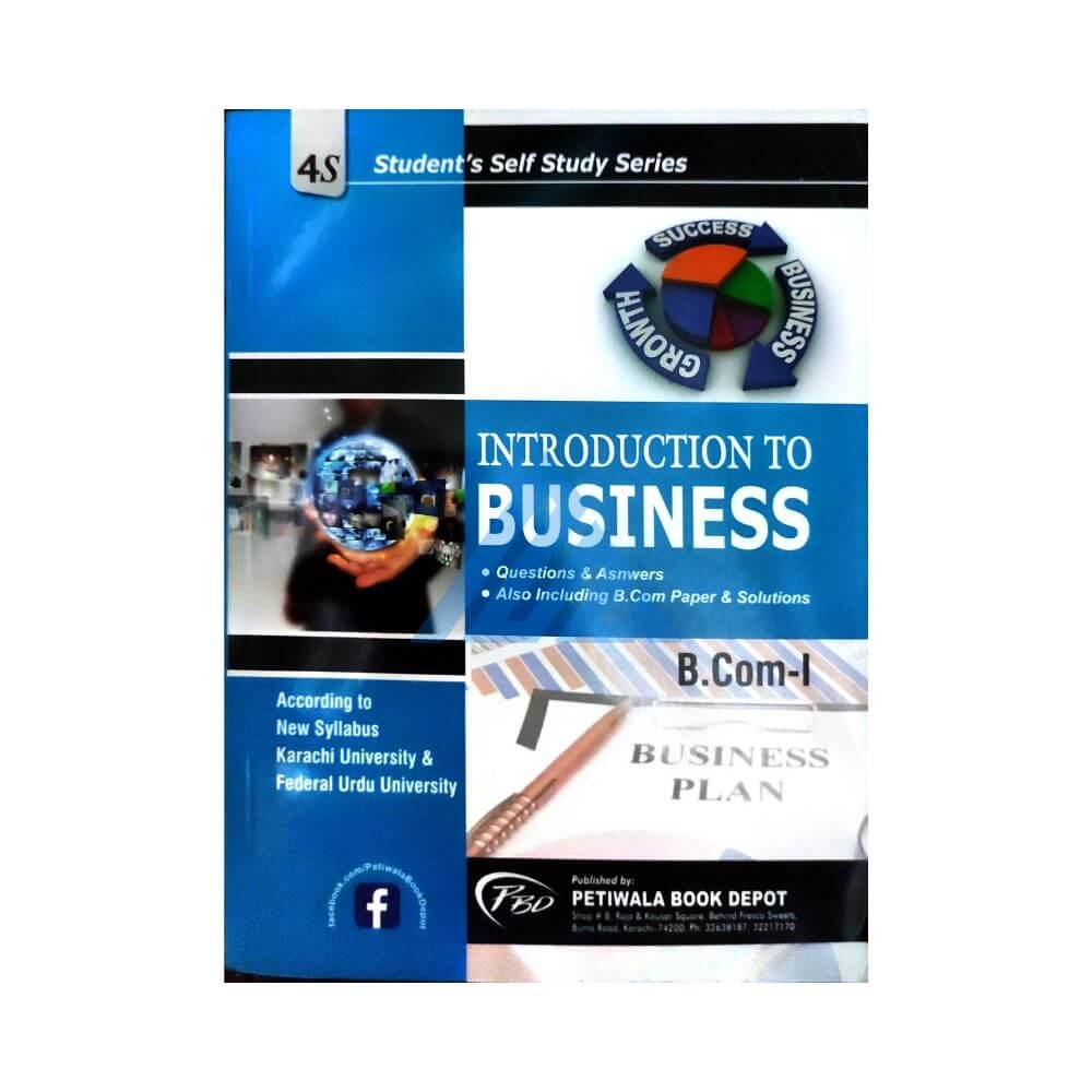 Introduction To Business For B.Com Part 1
