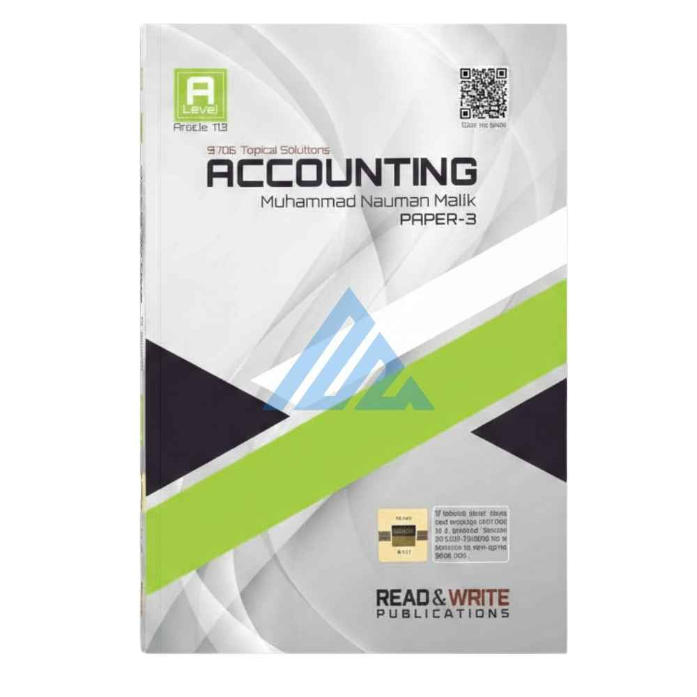 A Level Accounting Paper 3 Topical – Read & Write
