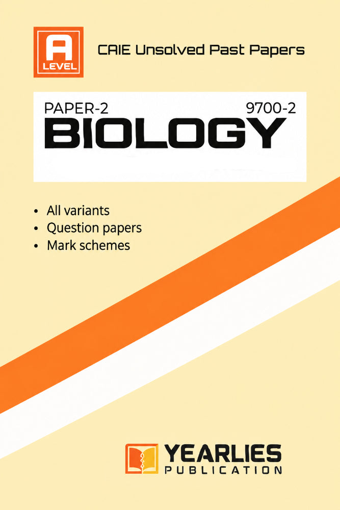A Level Biology Paper 2 Yearly Unsolved Past Papers