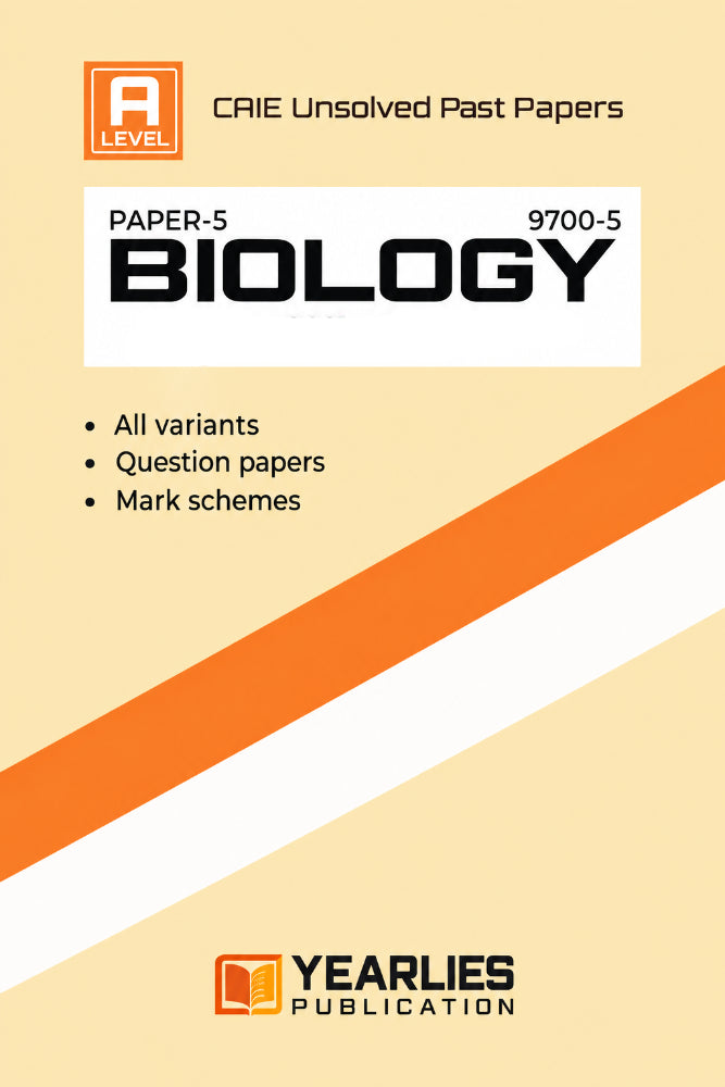 A Level Biology Paper 5 Yearly Unsolved Past Papers