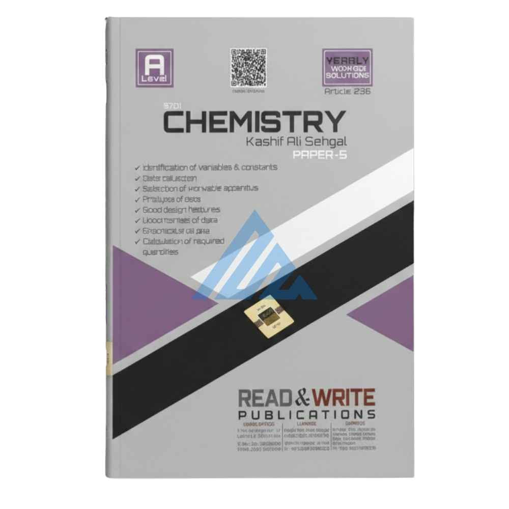 A Level Chemistry Paper 5 Yearly Solved – Read & Write