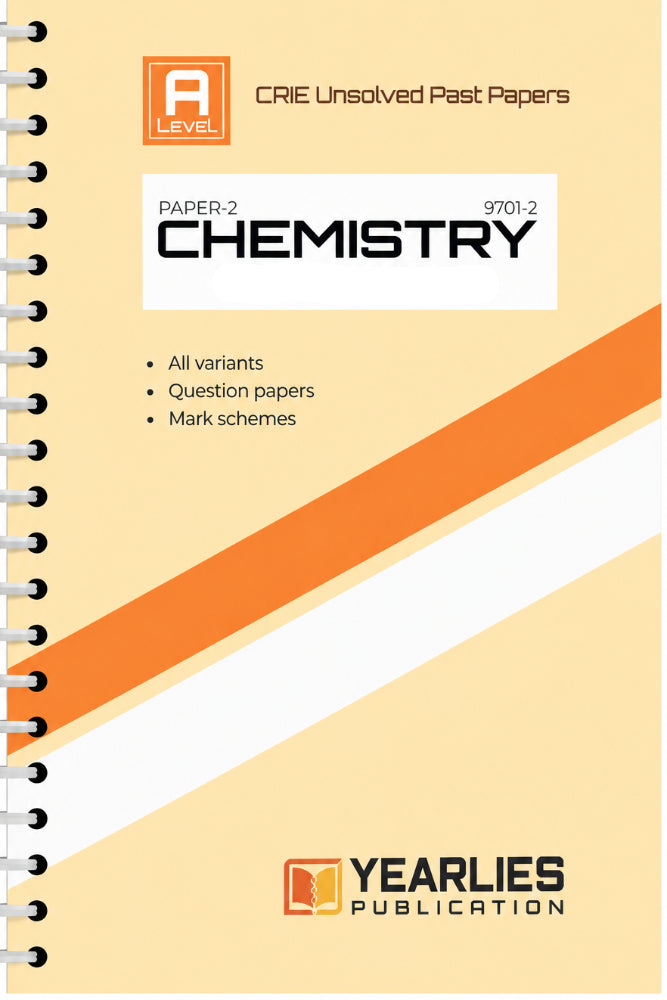 A Level Chemistry Paper 2 Yearly Unsolved Past Papers
