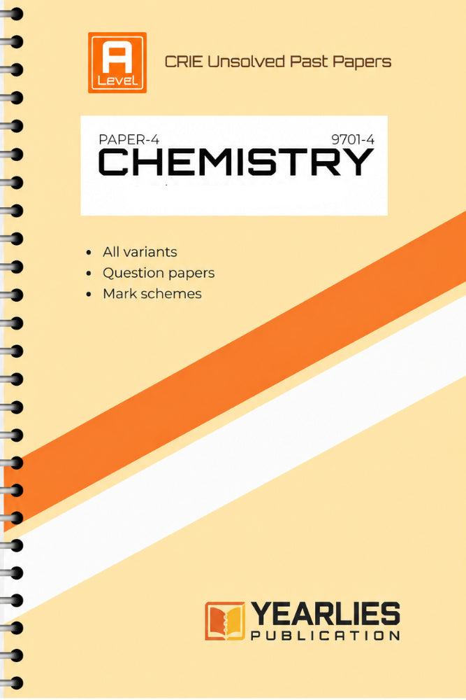 A Level Chemistry Paper 4 Yearly Unsolved Past Papers