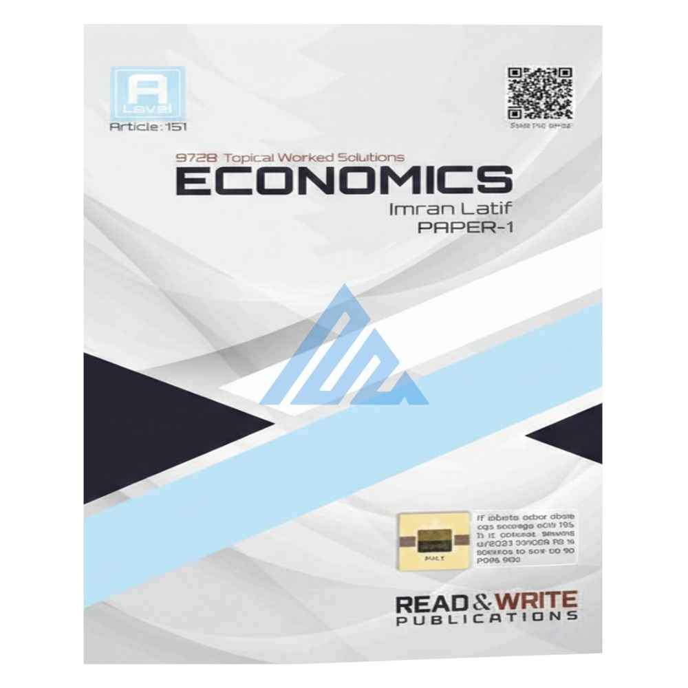 A Level Economics Paper 1 Topical Solved – Read & Write