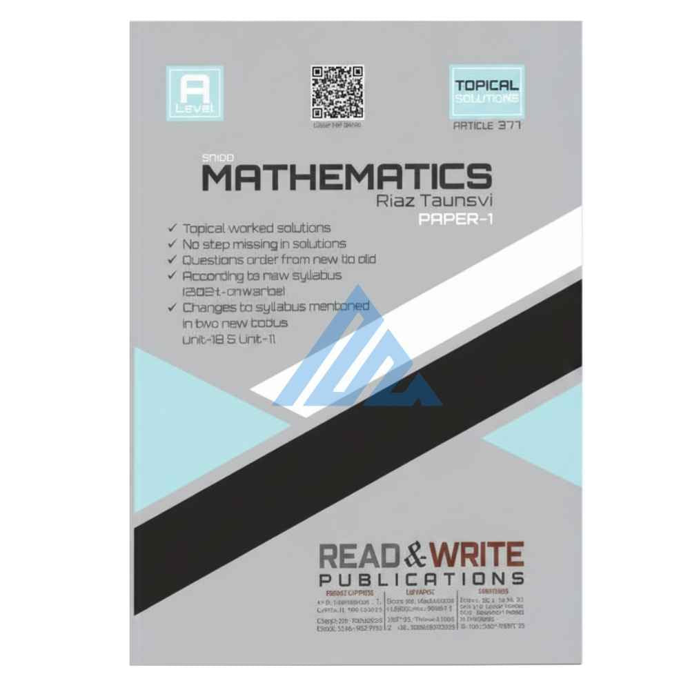 A Level Mathematics Paper 1 Topical Solved – Read & write