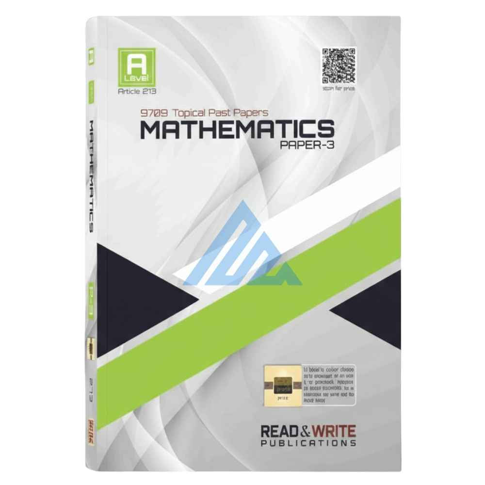 A Level Mathematics Paper 3 Topical Unsolved – Read & Write