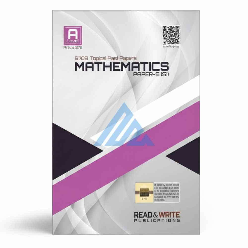 A Level Mathematics Paper 5 (S1) Topical Unsolved – Read & Write