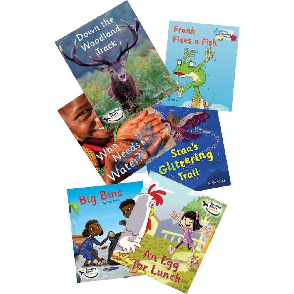 Reading Stars Phonics Pack Of 6 Readers
