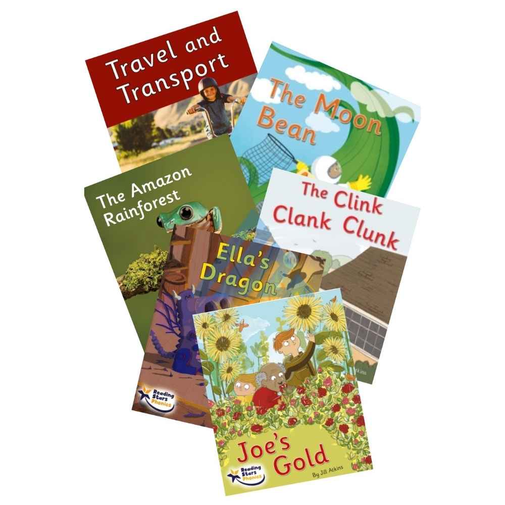 Reading Stars Phonics Pack Of 6 Readers