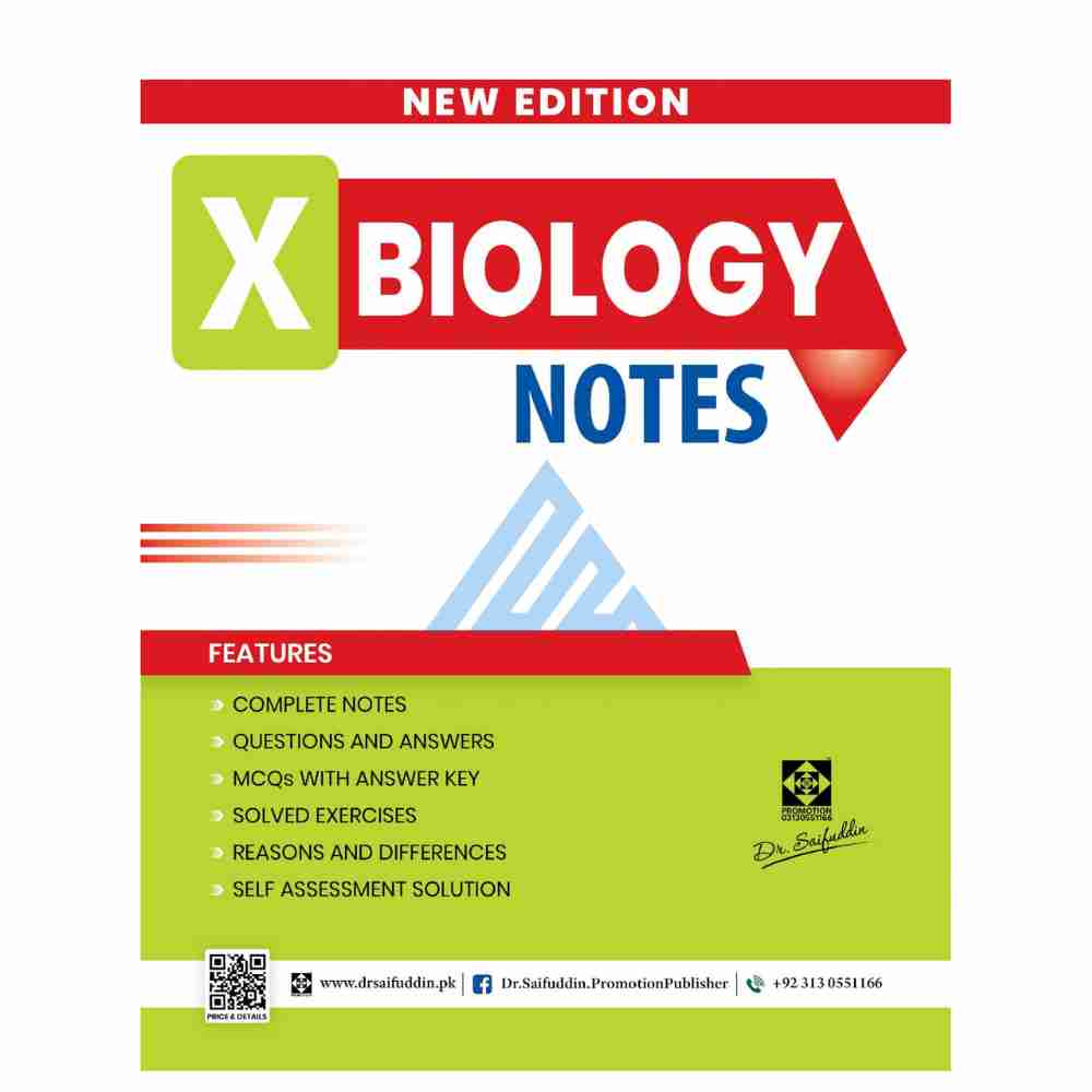 Biology Notes For Class 10 – Dr Saifuddin