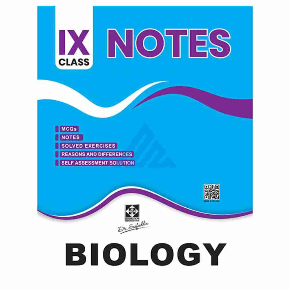 Biology Notes For Class 9 – Dr Saifuddin