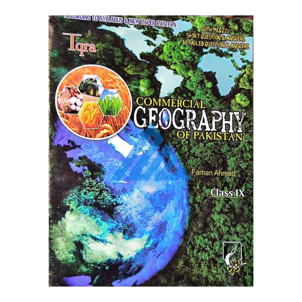 Commercial Geography Guide For Class 9 - Iqra
