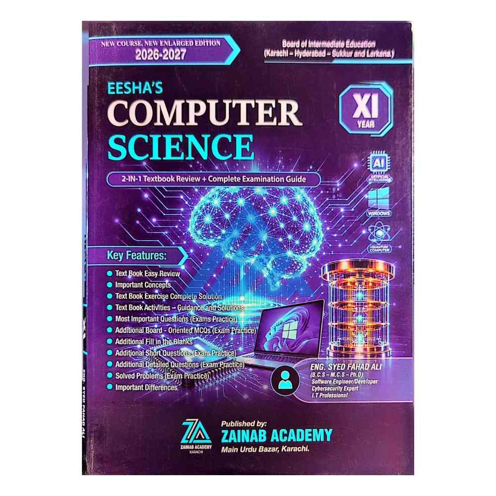 Computer Science Guide For Class 11 - Eesha