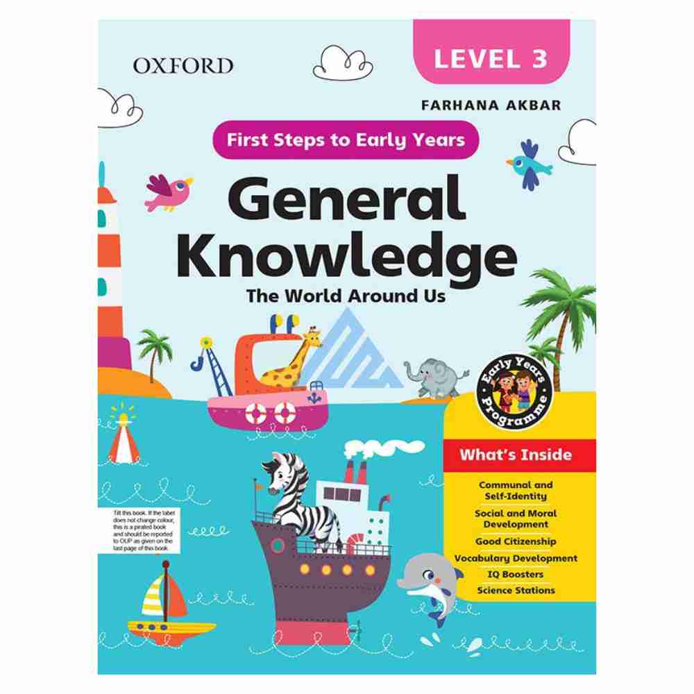 First Steps to Early Years General Knowledge Level 3
