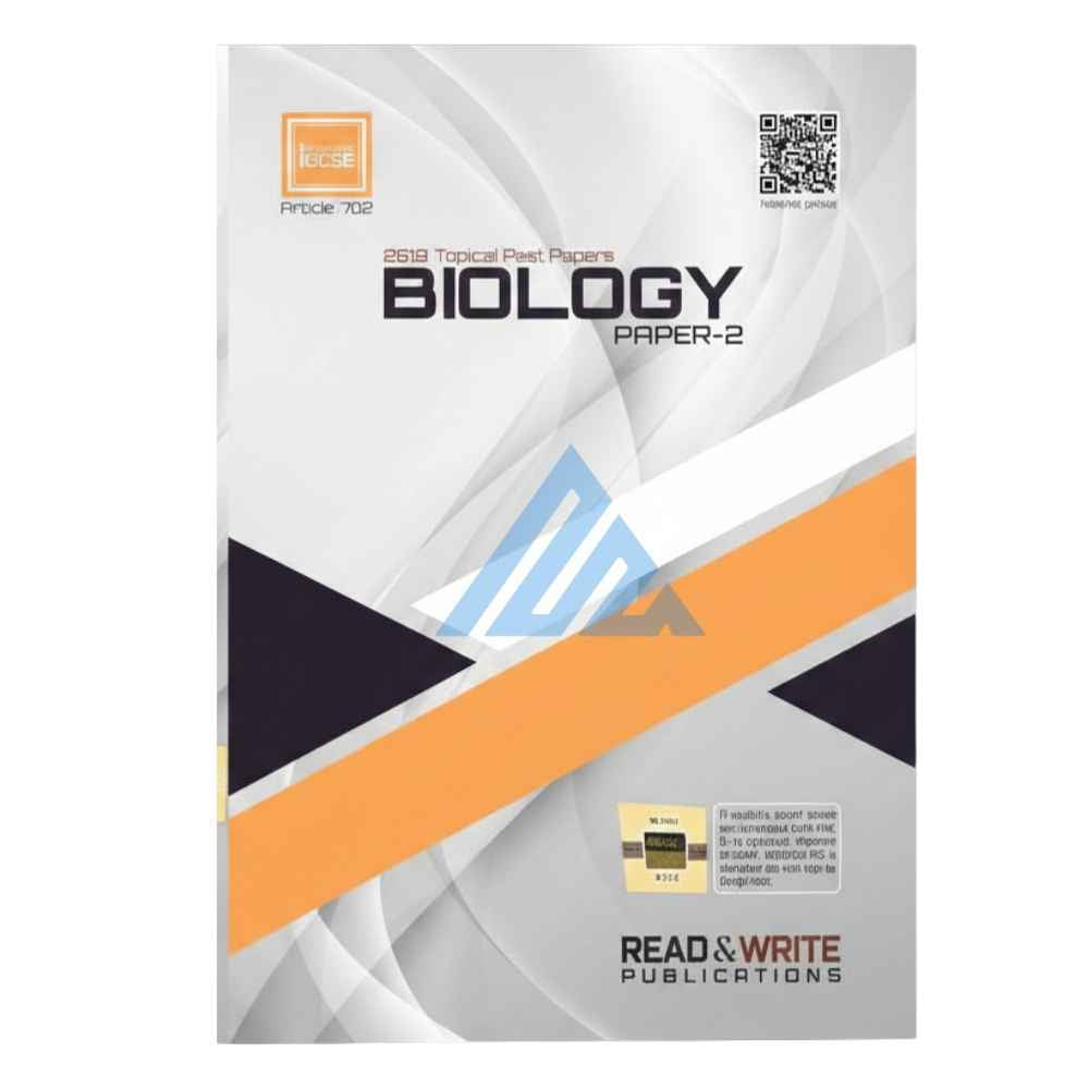 IGCSE Biology Paper 2 Topical Unsolved – Read & Write