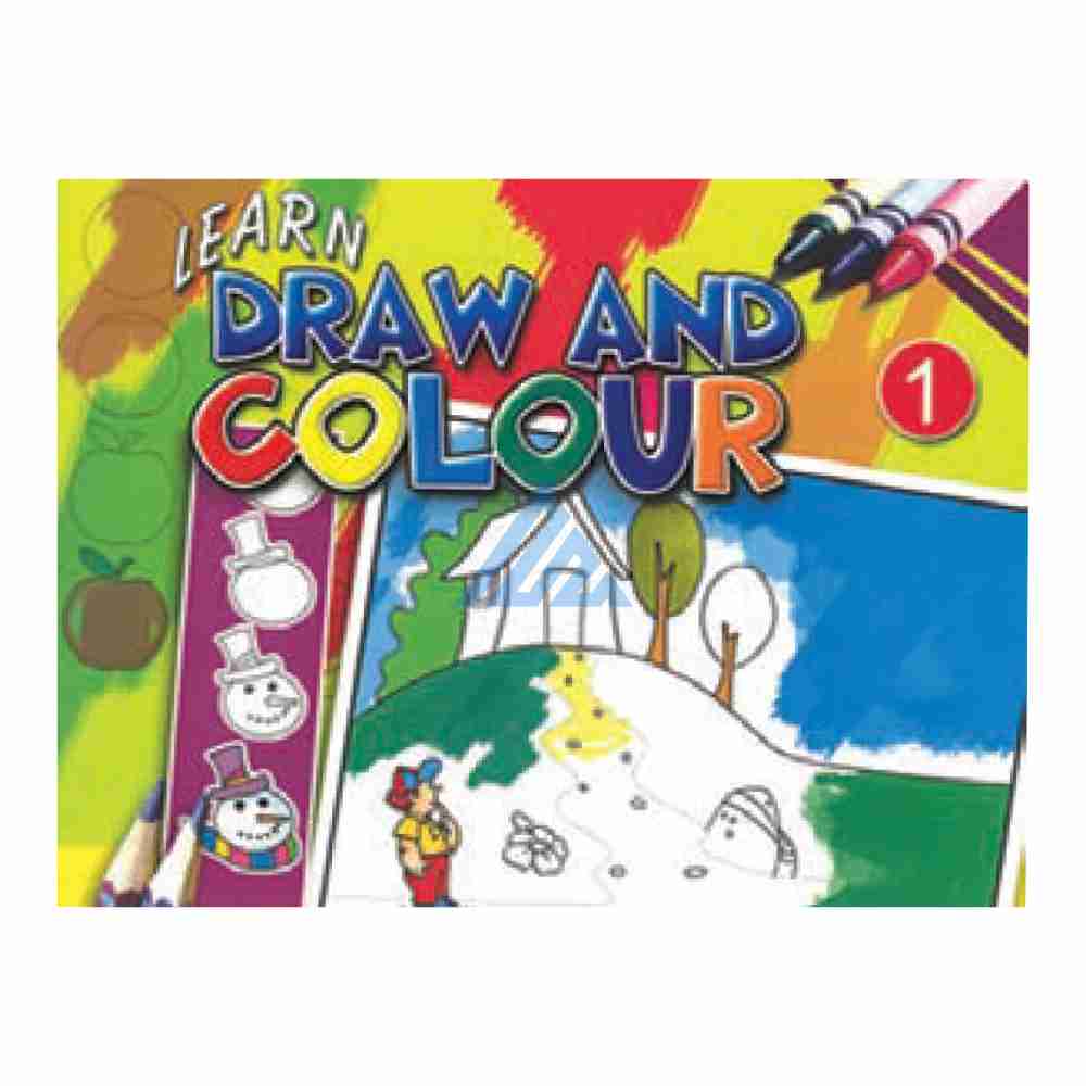 Learn Draw and Colour Book 1