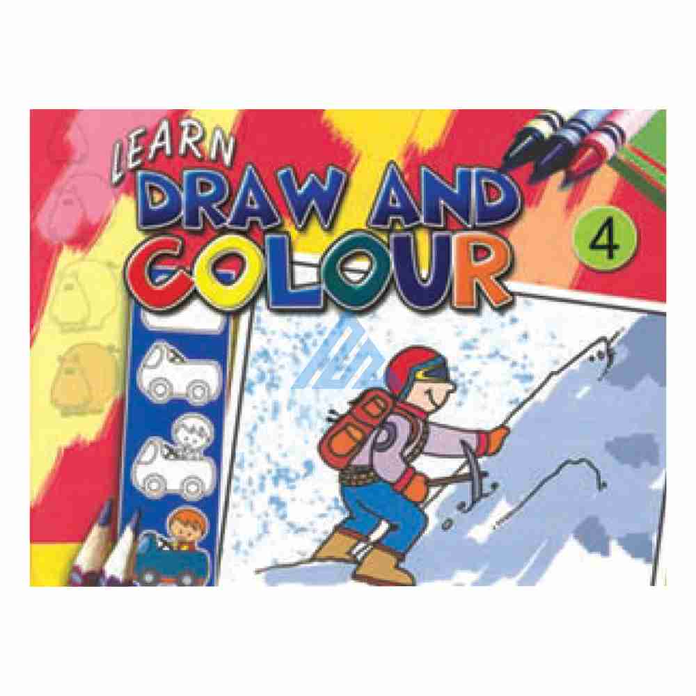 Learn Draw and Colour Book 4