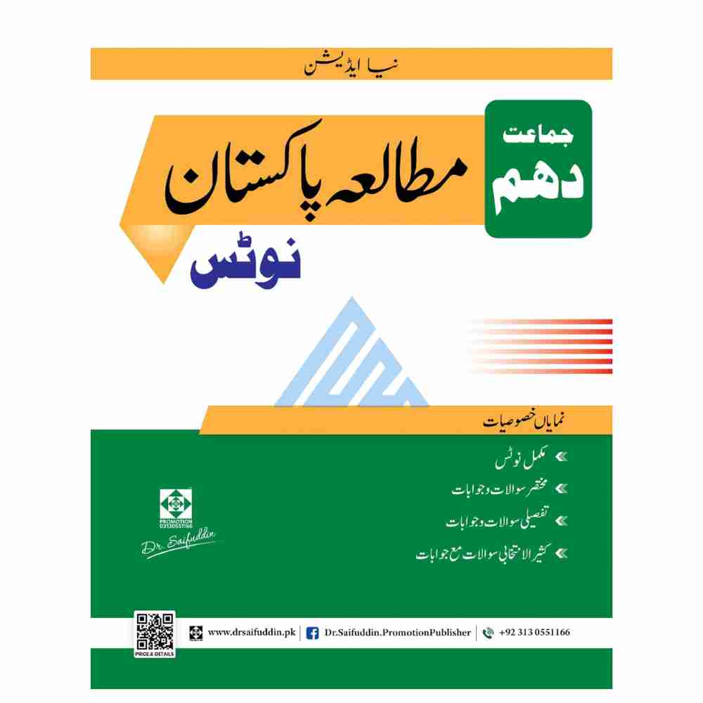 Mutala Pakistan Notes For Class 10 – Dr Saifuddin