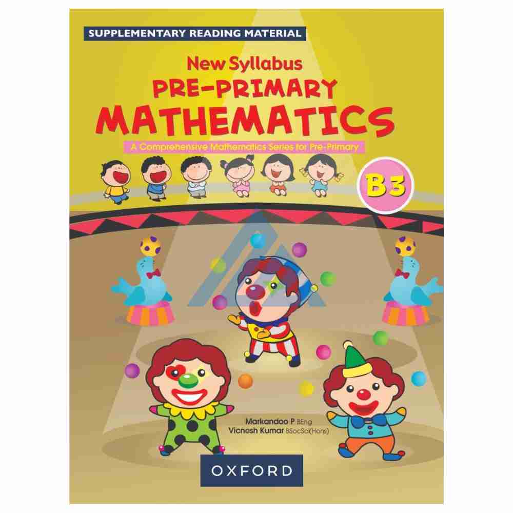 New Syllabus Pre-Primary Mathematics B3