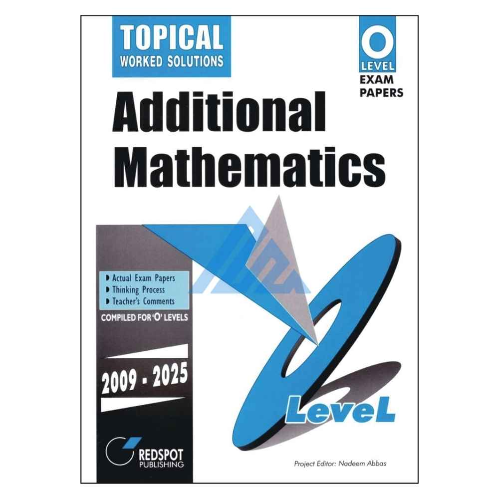 O Level Additional Mathematics Topical Solved – Redspot