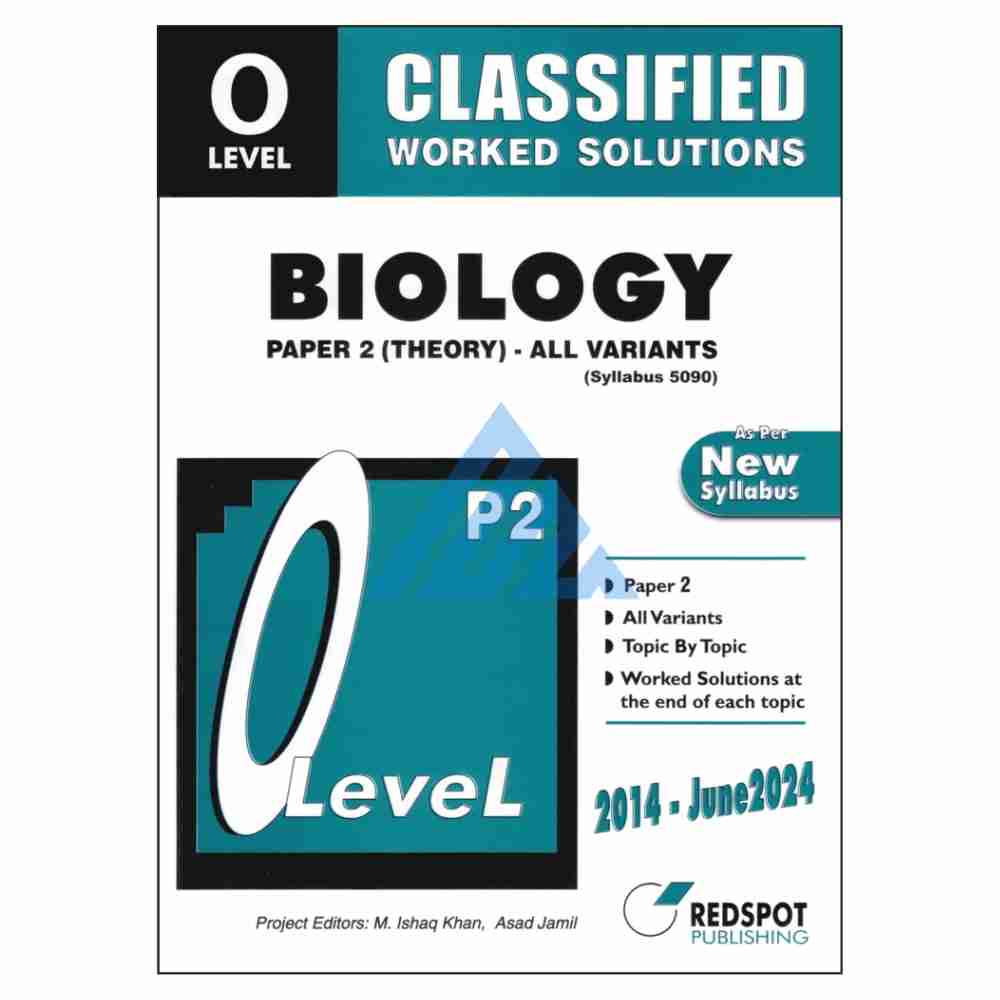 O Level Classified Biology Paper 2 Topical – Redspot