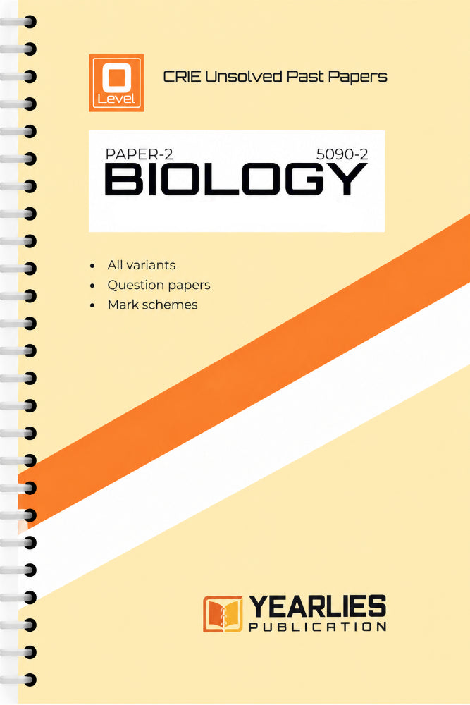 O Level Biology Paper 2 Yearly Unsolved Past Papers