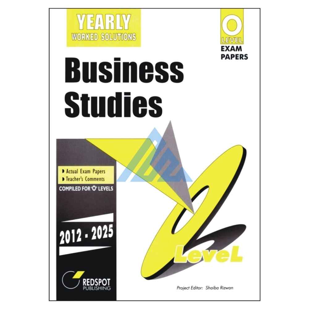 O Level Business Studies Yearly Solved – Redspot