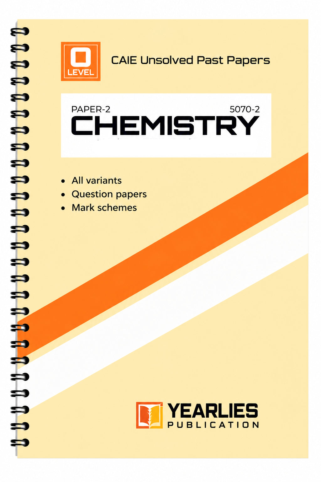 O Level Chemistry Paper 2 Yearly Unsolved Past Papers