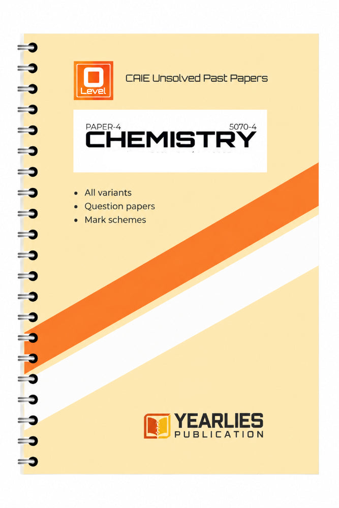 O Level Chemistry Paper 4 Yearly Unsolved Past Papers