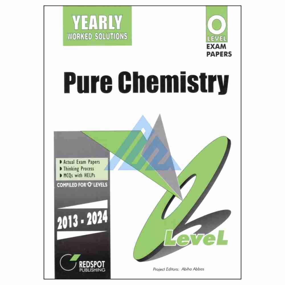 O Level Chemistry (ATP) Yearly Solved – Redspot (O and A levels)