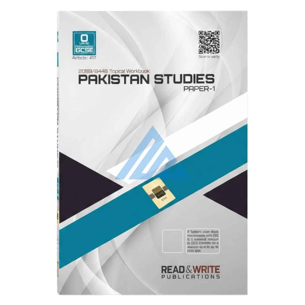 O Level & IGCSE Pakistan Studies Paper 1 Topical Unsolved – Read & Write
