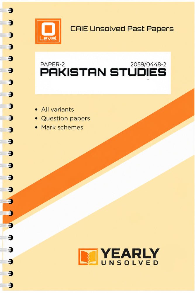 O Level Pakistan Studies Paper 2 Yearly Unsolved Past Papers