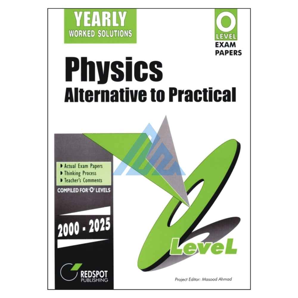 O Level Physics (ATP) Yearly Solved – Redspot