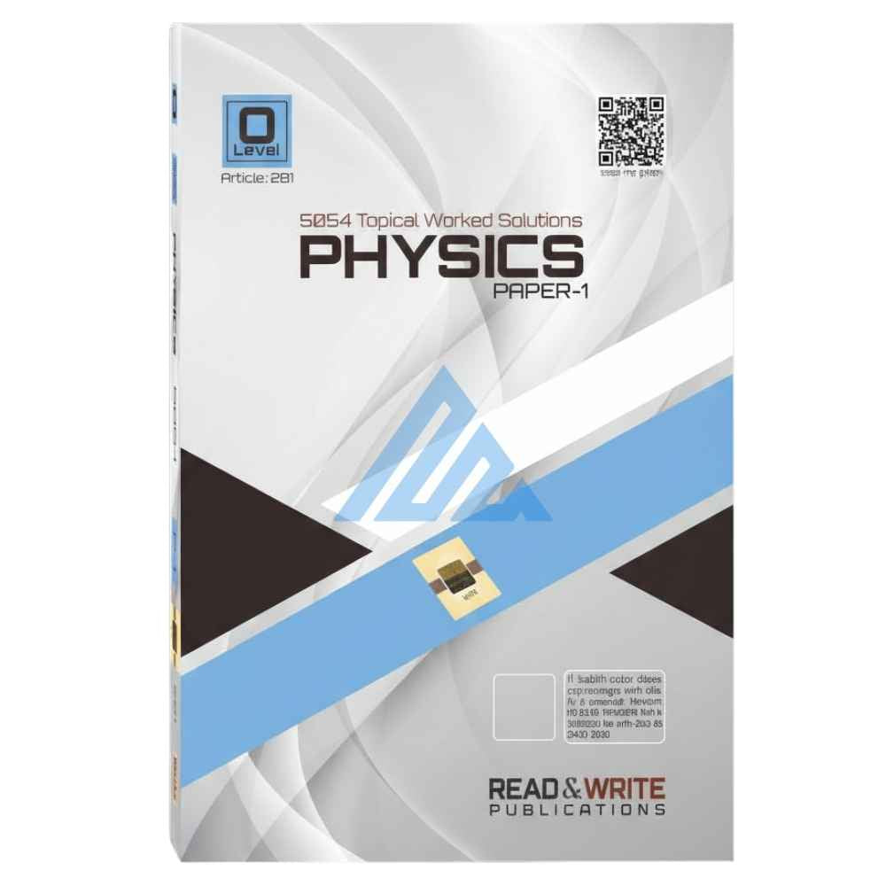 O Level Physics Paper 1 Topical – Read & Write