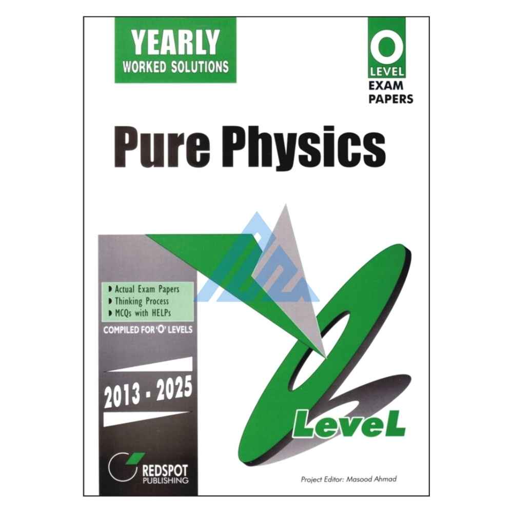 O Level Pure Physics Yearly Solved – Redspot