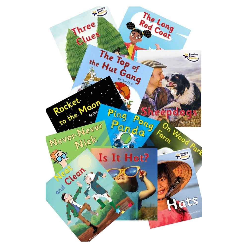 Reading Stars Phonics Pack Of 11 Readers